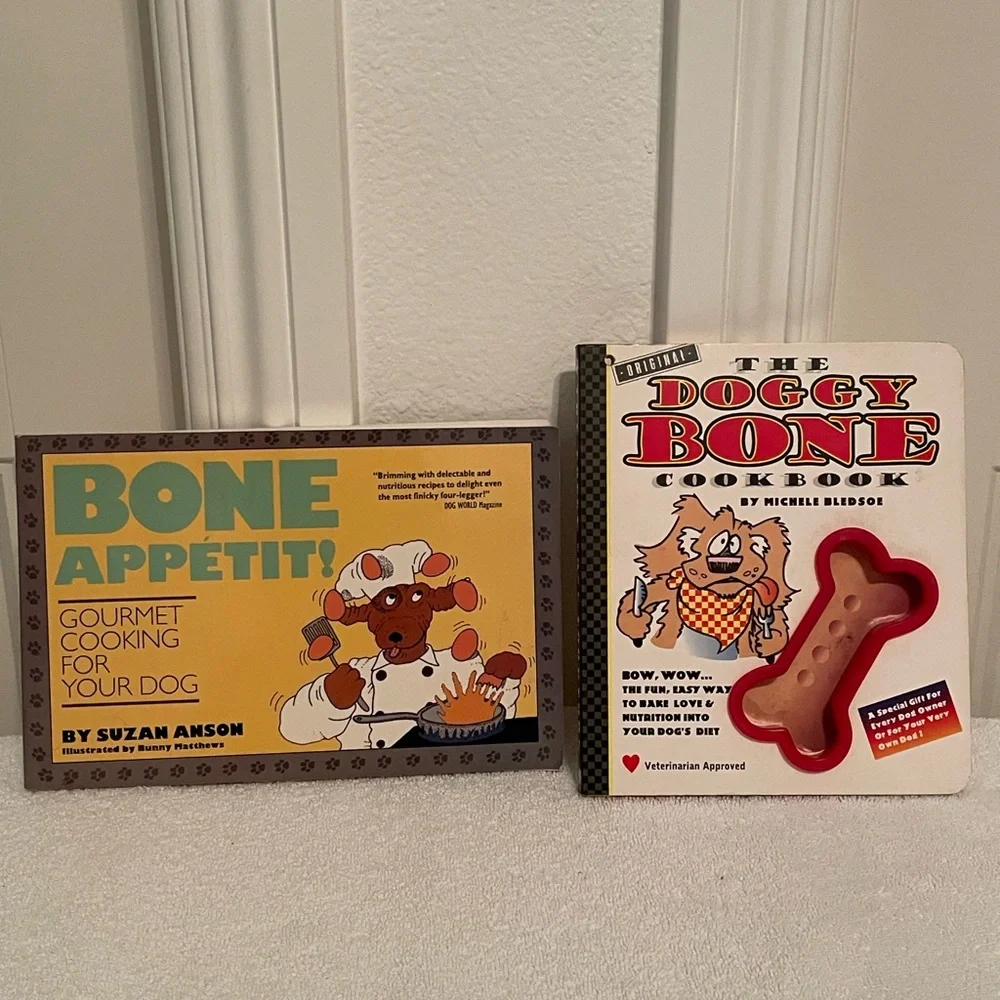 Two Cookbooks For Dogs